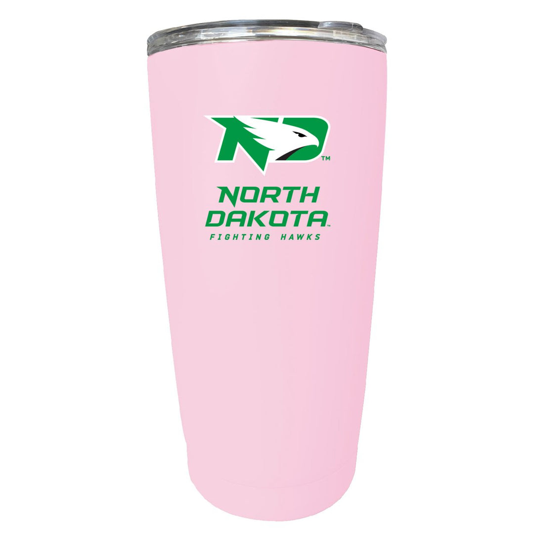 North Dakota Fighting Hawks NCAA Insulated Tumbler - 16oz Stainless Steel Travel Mug Image 1