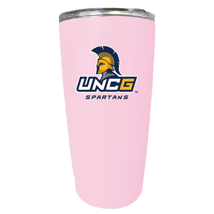 North Carolina Greensboro Spartans NCAA Insulated Tumbler - 16oz Stainless Steel Travel Mug Image 2