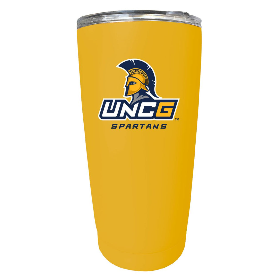 North Carolina Greensboro Spartans NCAA Insulated Tumbler - 16oz Stainless Steel Travel Mug Image 3