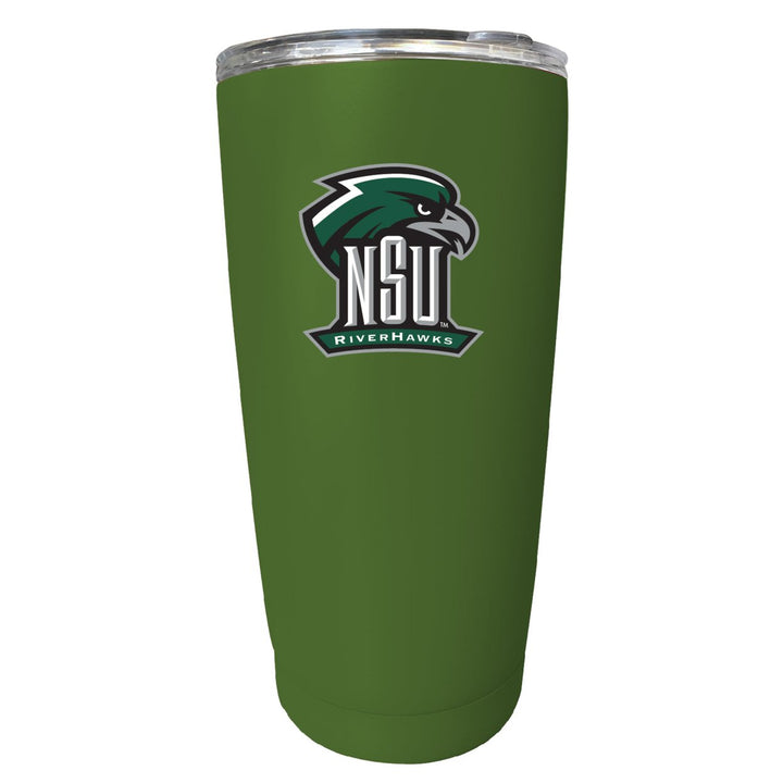 Northeastern State University Riverhawks NCAA Insulated Tumbler - 16oz Stainless Steel Travel Mug Image 3