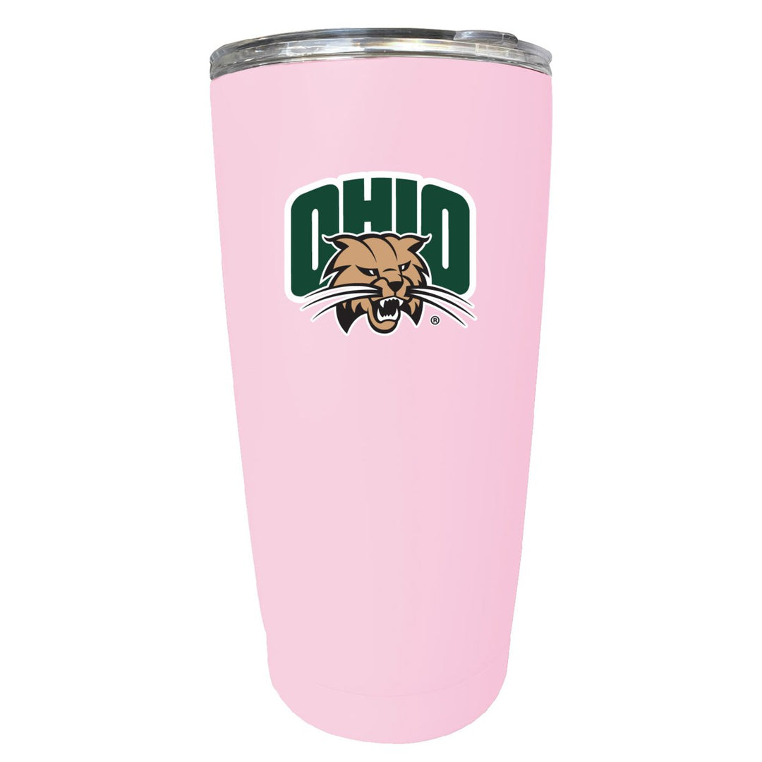 Ohio University NCAA Insulated Tumbler - 16oz Stainless Steel Travel Mug Image 2