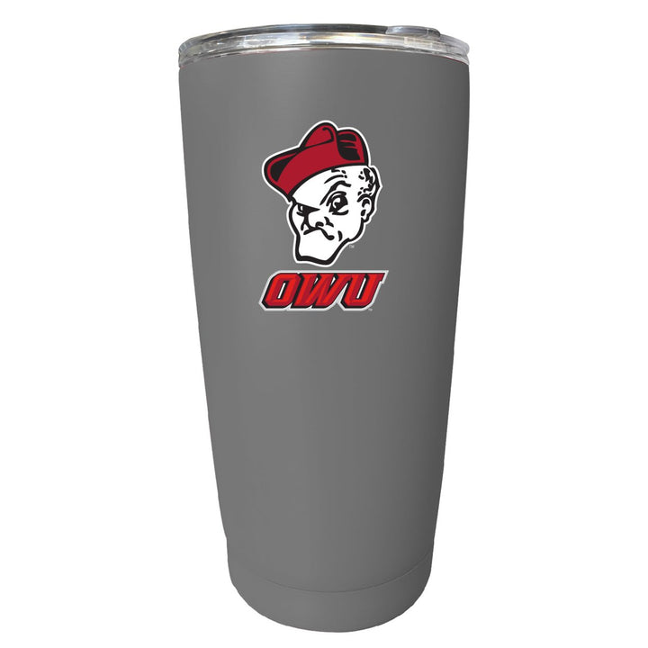 Ohio Wesleyan University NCAA Insulated Tumbler - 16oz Stainless Steel Travel Mug Image 1