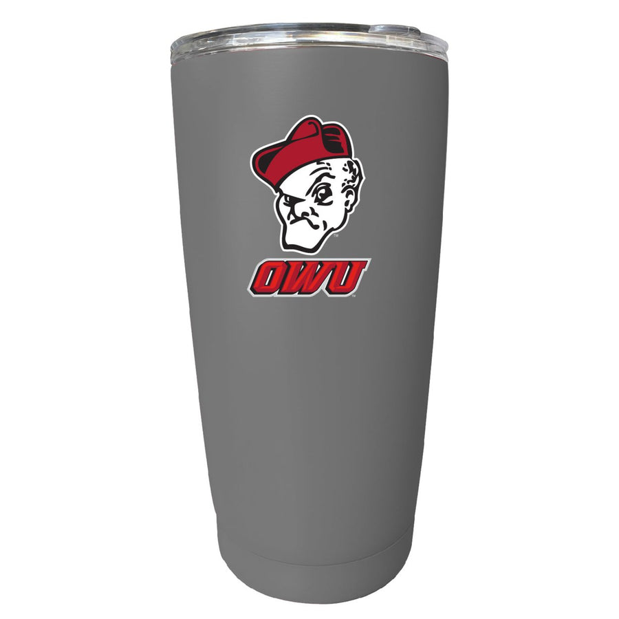 Ohio Wesleyan University NCAA Insulated Tumbler - 16oz Stainless Steel Travel Mug Image 1