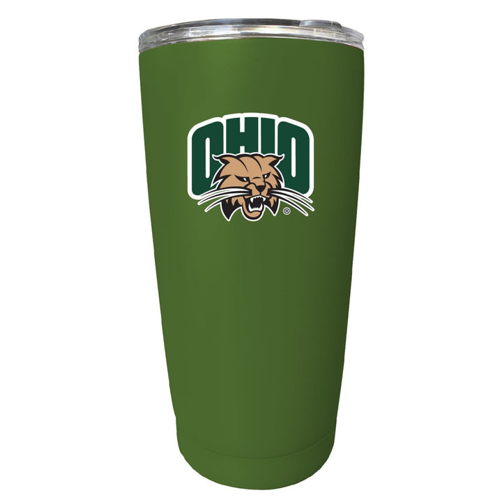 Ohio University NCAA Insulated Tumbler - 16oz Stainless Steel Travel Mug Image 3