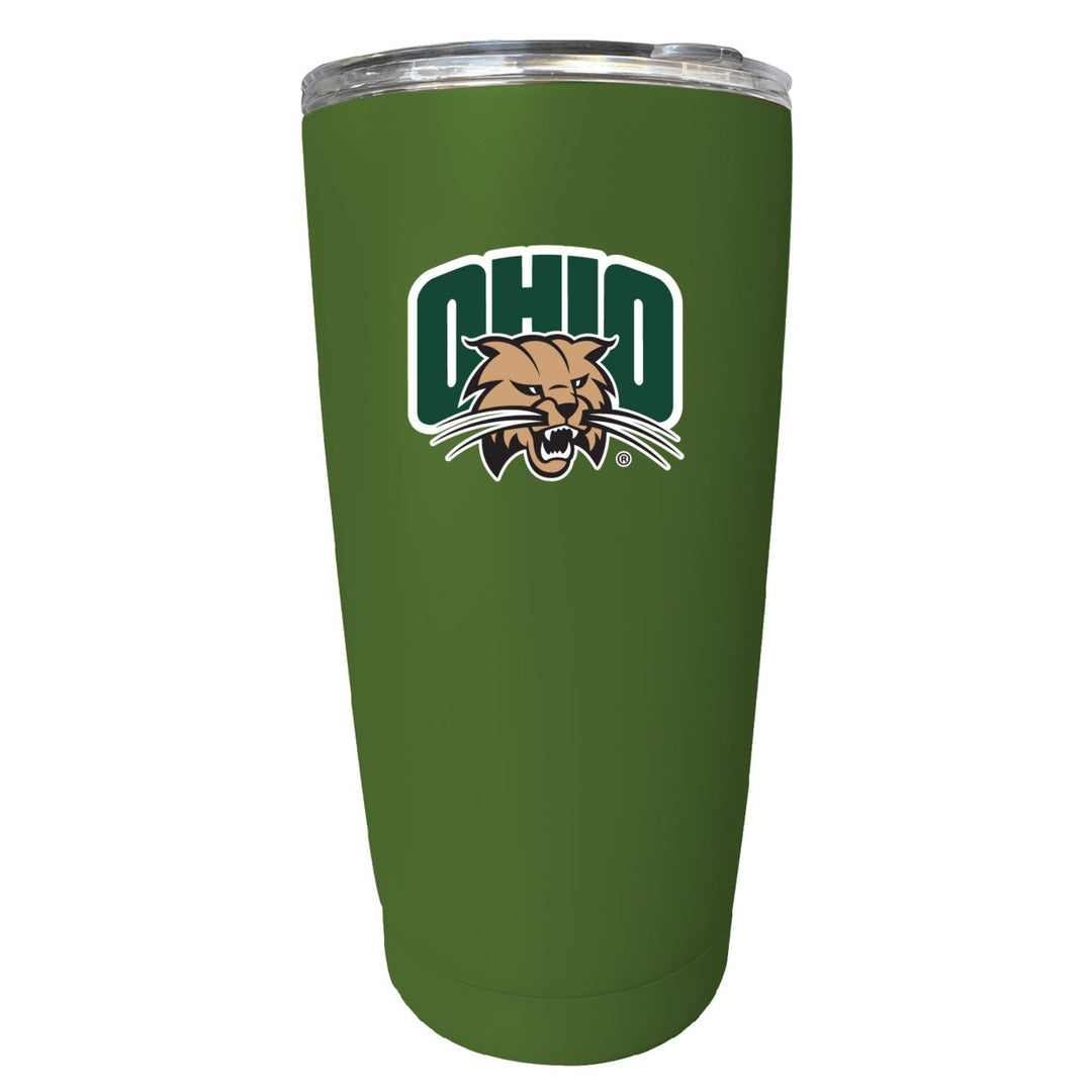 Ohio University NCAA Insulated Tumbler - 16oz Stainless Steel Travel Mug Image 1