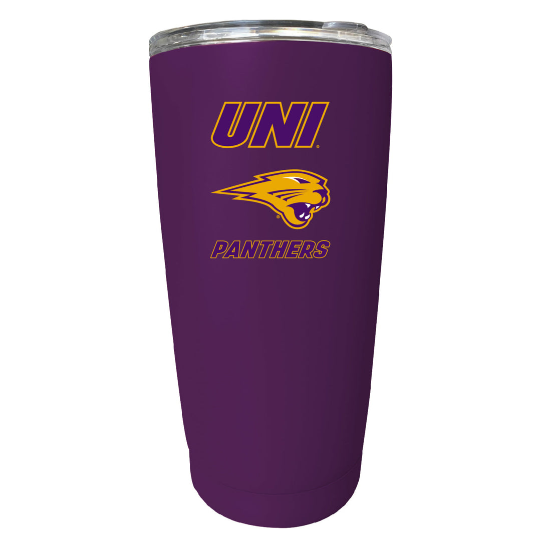 Northern Iowa Panthers 16 oz Stainless Steel Insulated Tumbler Image 2