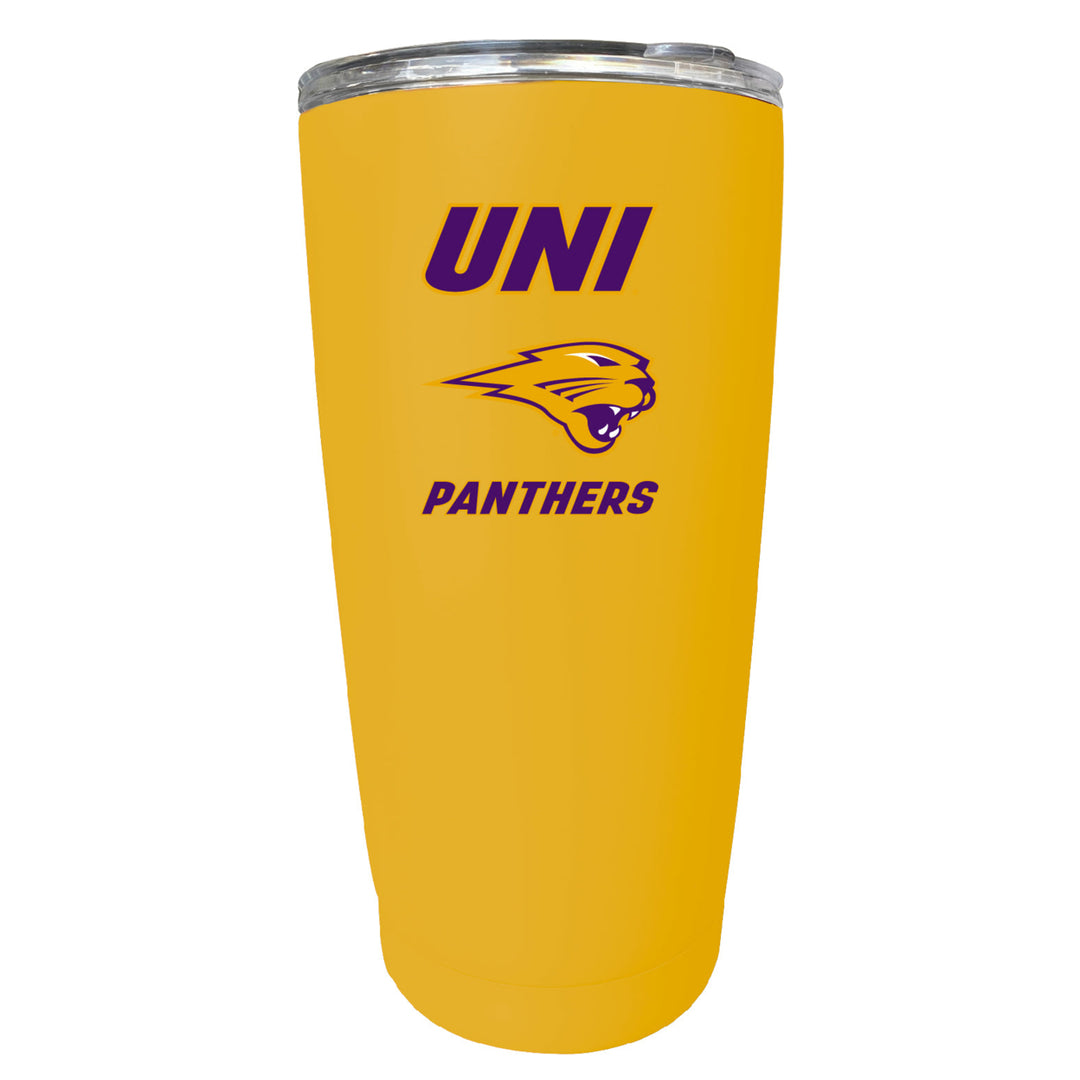 Northern Iowa Panthers NCAA Insulated Tumbler - 16oz Stainless Steel Travel Mug Image 4