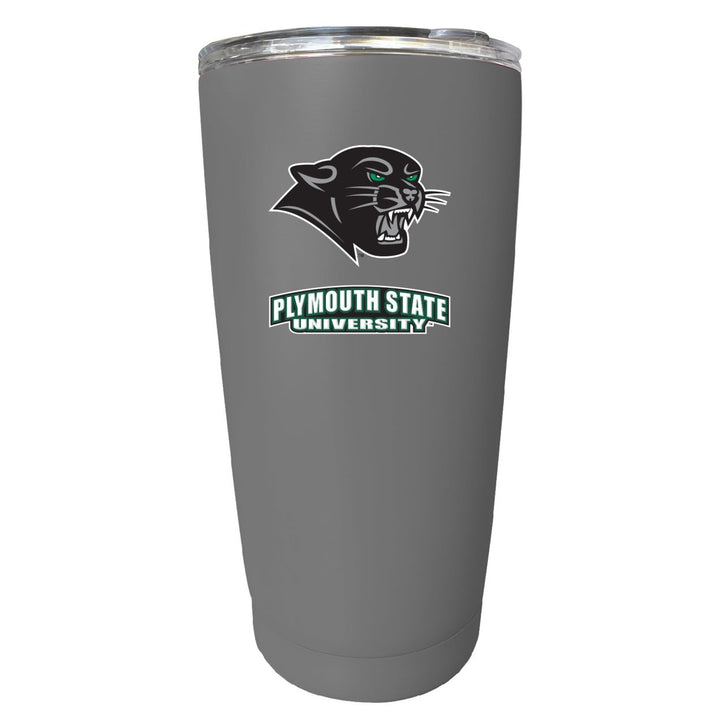 Plymouth State University NCAA Insulated Tumbler - 16oz Stainless Steel Travel Mug Image 1