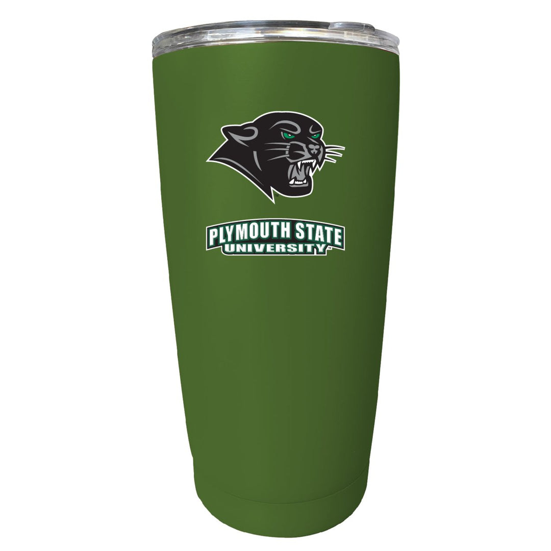 Plymouth State University NCAA Insulated Tumbler - 16oz Stainless Steel Travel Mug Image 1