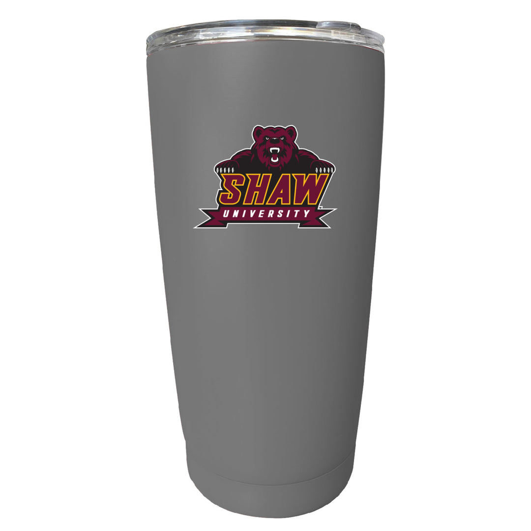 Shaw University Bears 16 oz Stainless Steel Insulated Tumbler Image 1