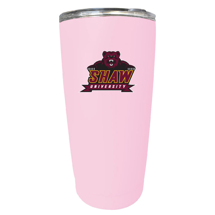 Shaw University Bears 16 oz Stainless Steel Insulated Tumbler Image 2