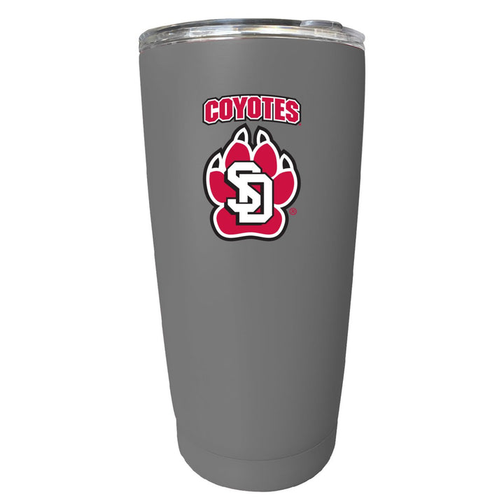 South Dakota Coyotes NCAA Insulated Tumbler - 16oz Stainless Steel Travel Mug Image 1