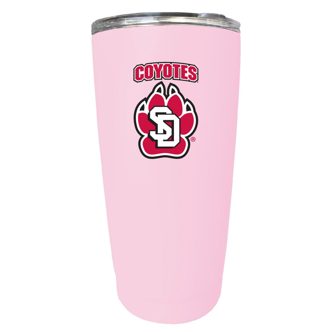 South Dakota Coyotes NCAA Insulated Tumbler - 16oz Stainless Steel Travel Mug Image 2