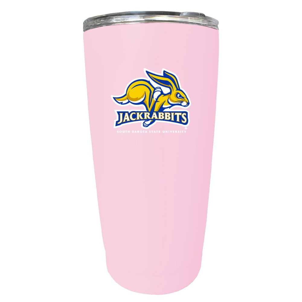 South Dakota State Jackrabbits NCAA Insulated Tumbler - 16oz Stainless Steel Travel Mug Image 2