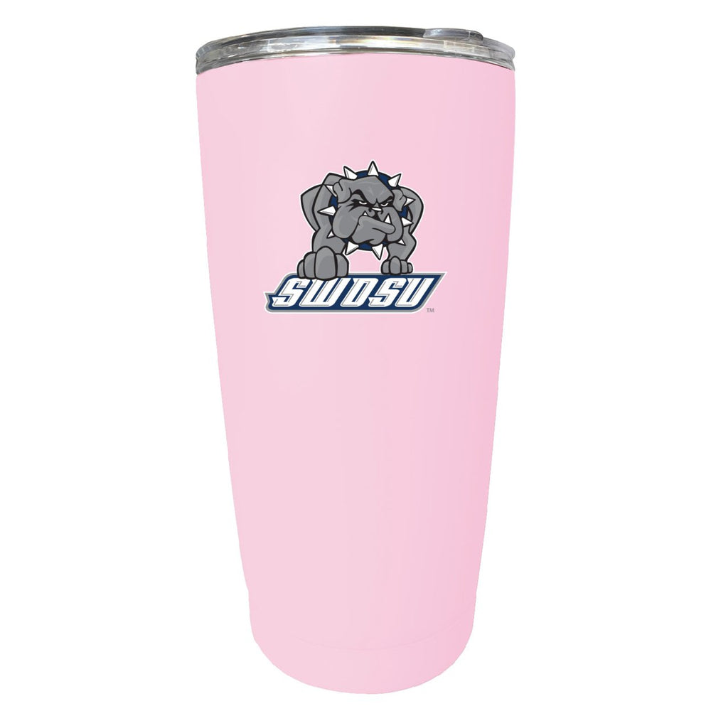 Southwestern Oklahoma State University NCAA Insulated Tumbler - 16oz Stainless Steel Travel Mug Image 2