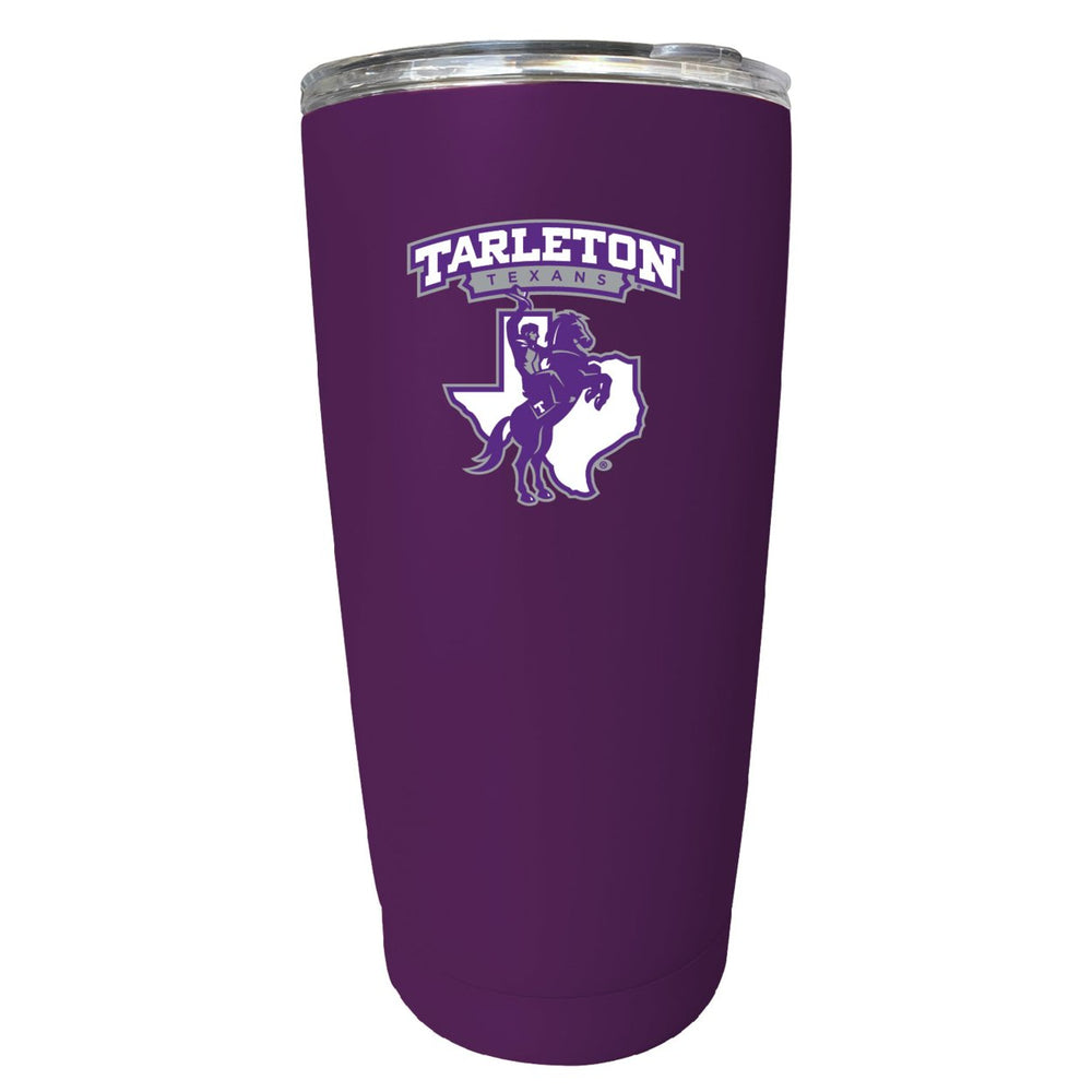 Tarleton State University NCAA Insulated Tumbler - 16oz Stainless Steel Travel Mug Image 2