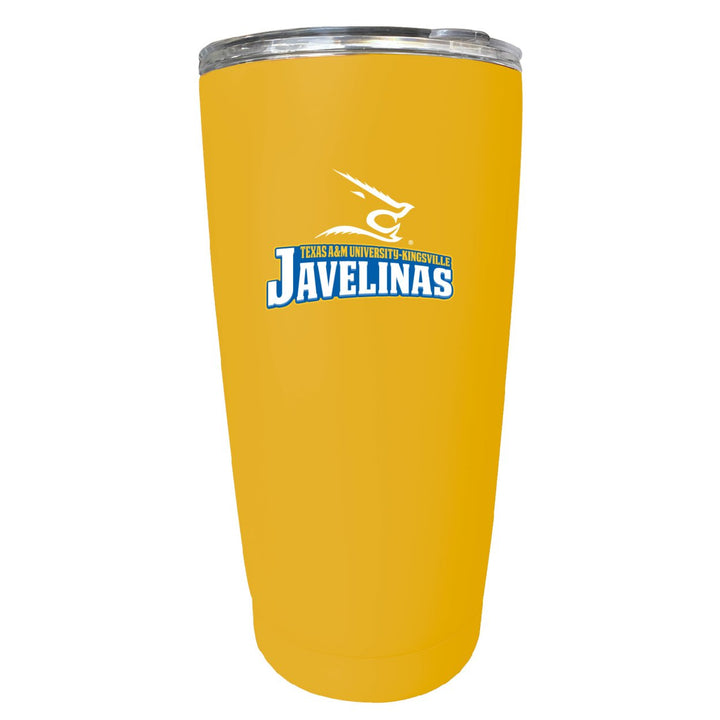 Texas AandM Kingsville Javelinas NCAA Insulated Tumbler - 16oz Stainless Steel Travel Mug Image 3