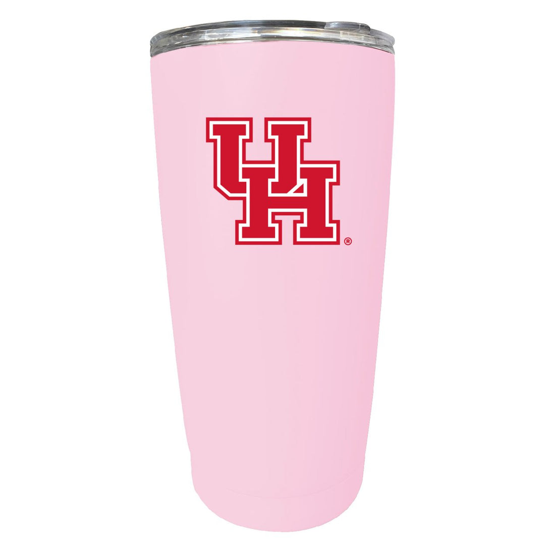 University of Houston NCAA Insulated Tumbler - 16oz Stainless Steel Travel Mug Image 2