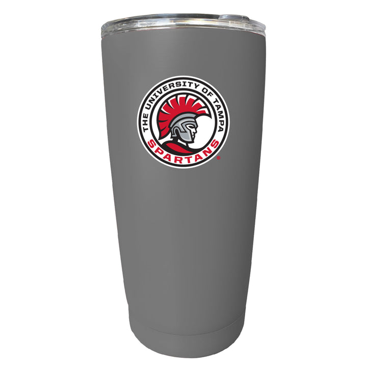 University of Tampa Spartans 16 oz Stainless Steel Insulated Tumbler Image 1