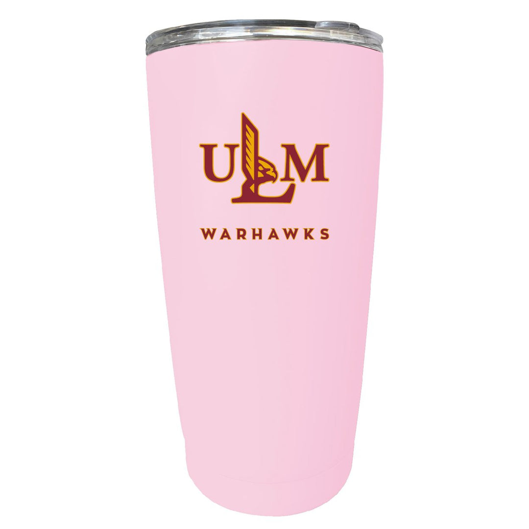 University of Louisiana Monroe NCAA Insulated Tumbler - 16oz Stainless Steel Travel Mug Image 2