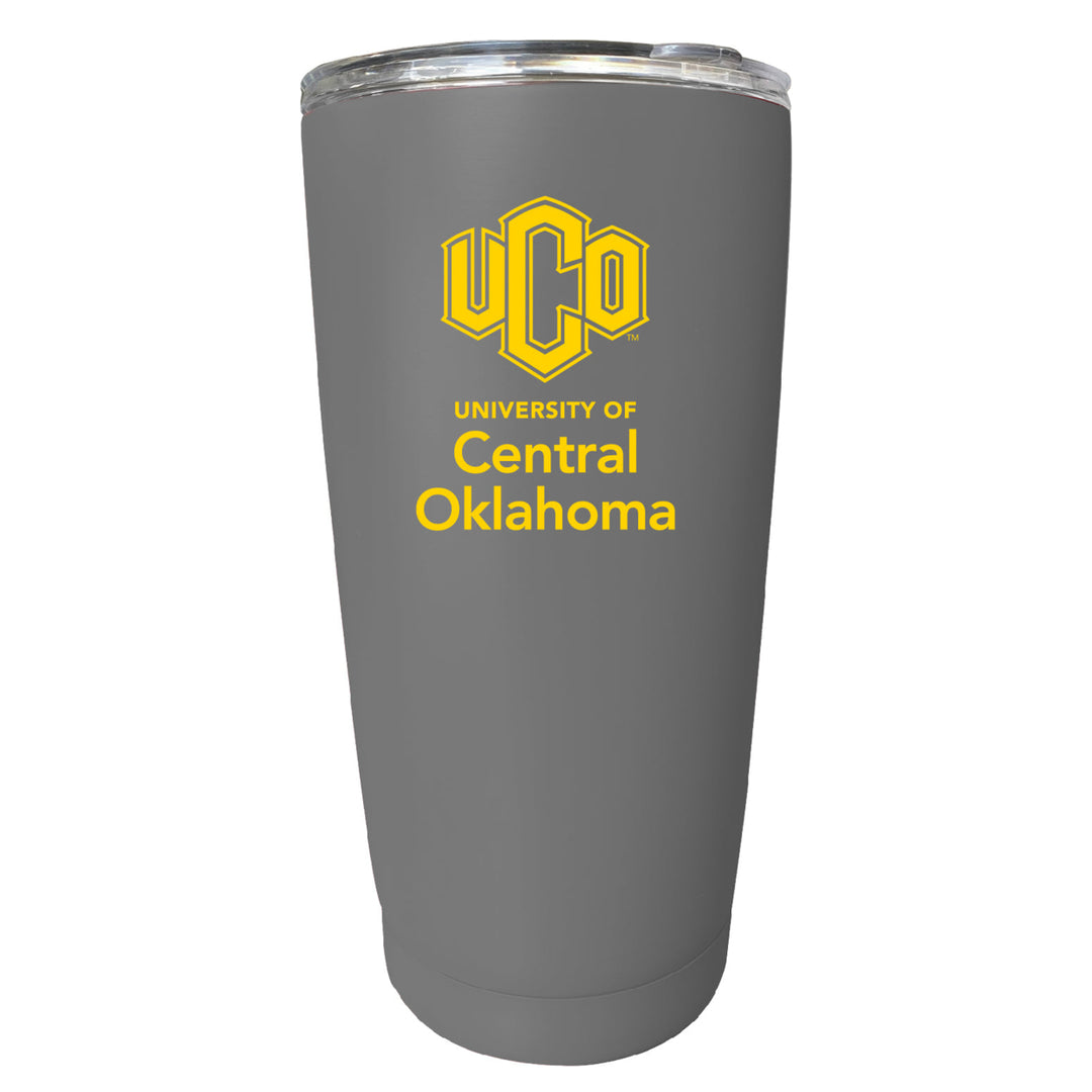 University of Central Oklahoma Bronchos NCAA Insulated Tumbler - 16oz Stainless Steel Travel Mug Image 1