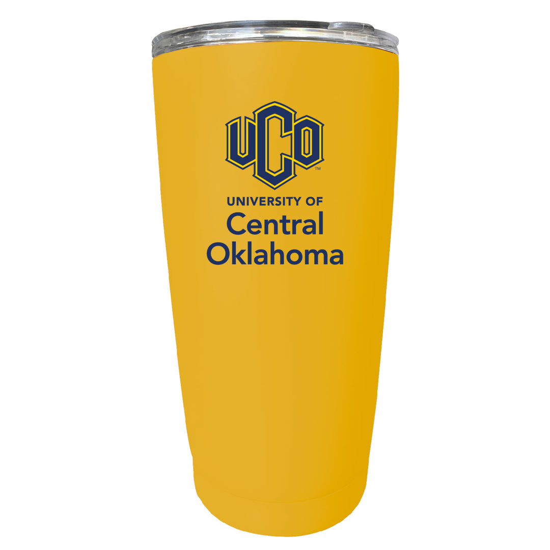 University of Central Oklahoma Bronchos NCAA Insulated Tumbler - 16oz Stainless Steel Travel Mug Image 3