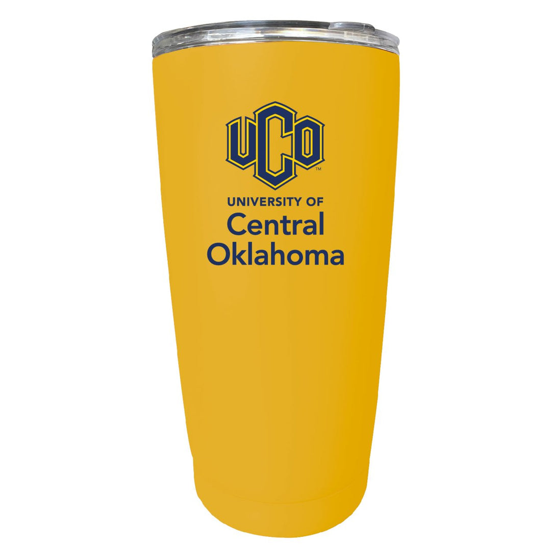 University of Central Oklahoma Bronchos NCAA Insulated Tumbler - 16oz Stainless Steel Travel Mug Image 1