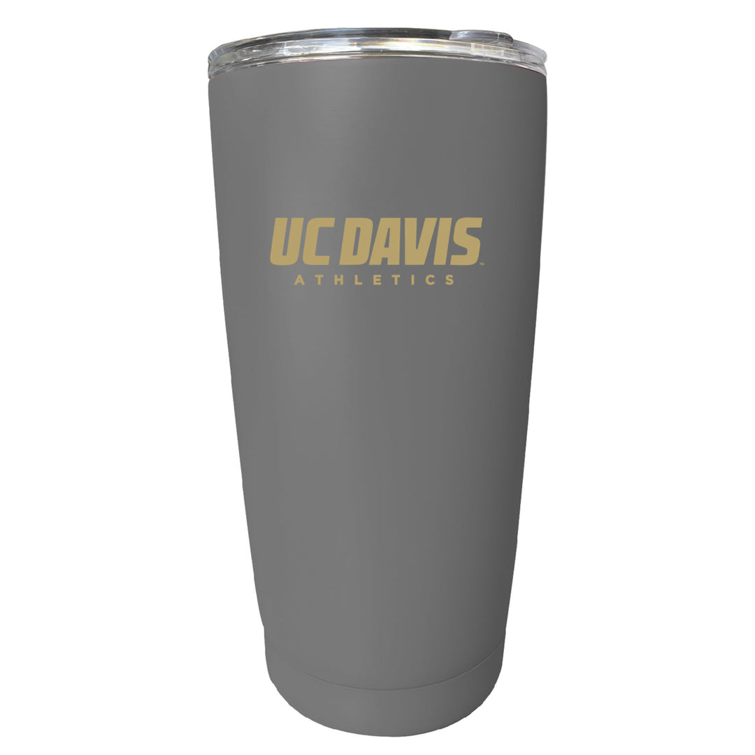 UC Davis Aggies 16 oz Stainless Steel Insulated Tumbler Image 1