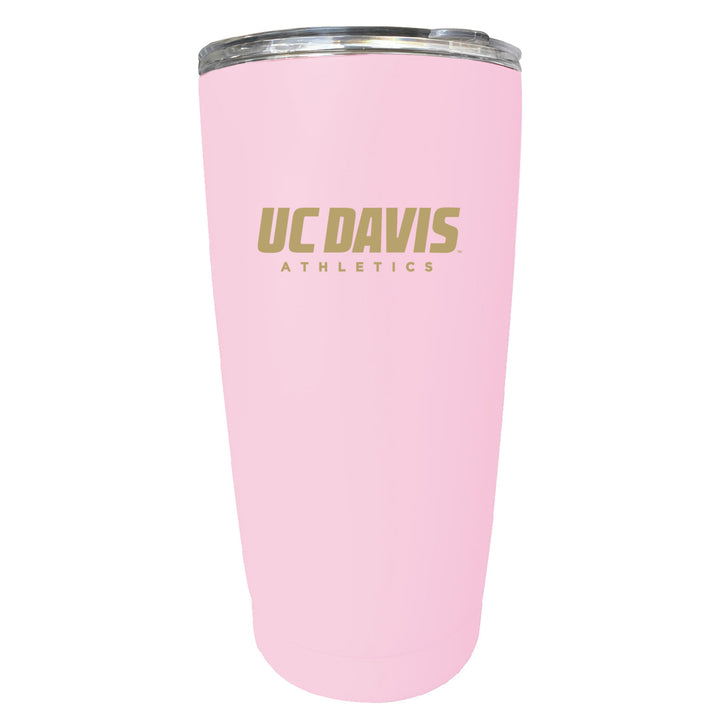 UC Davis Aggies 16 oz Stainless Steel Insulated Tumbler Image 1