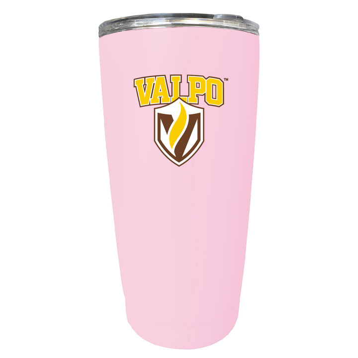 Valparaiso University NCAA Insulated Tumbler - 16oz Stainless Steel Travel Mug Image 2