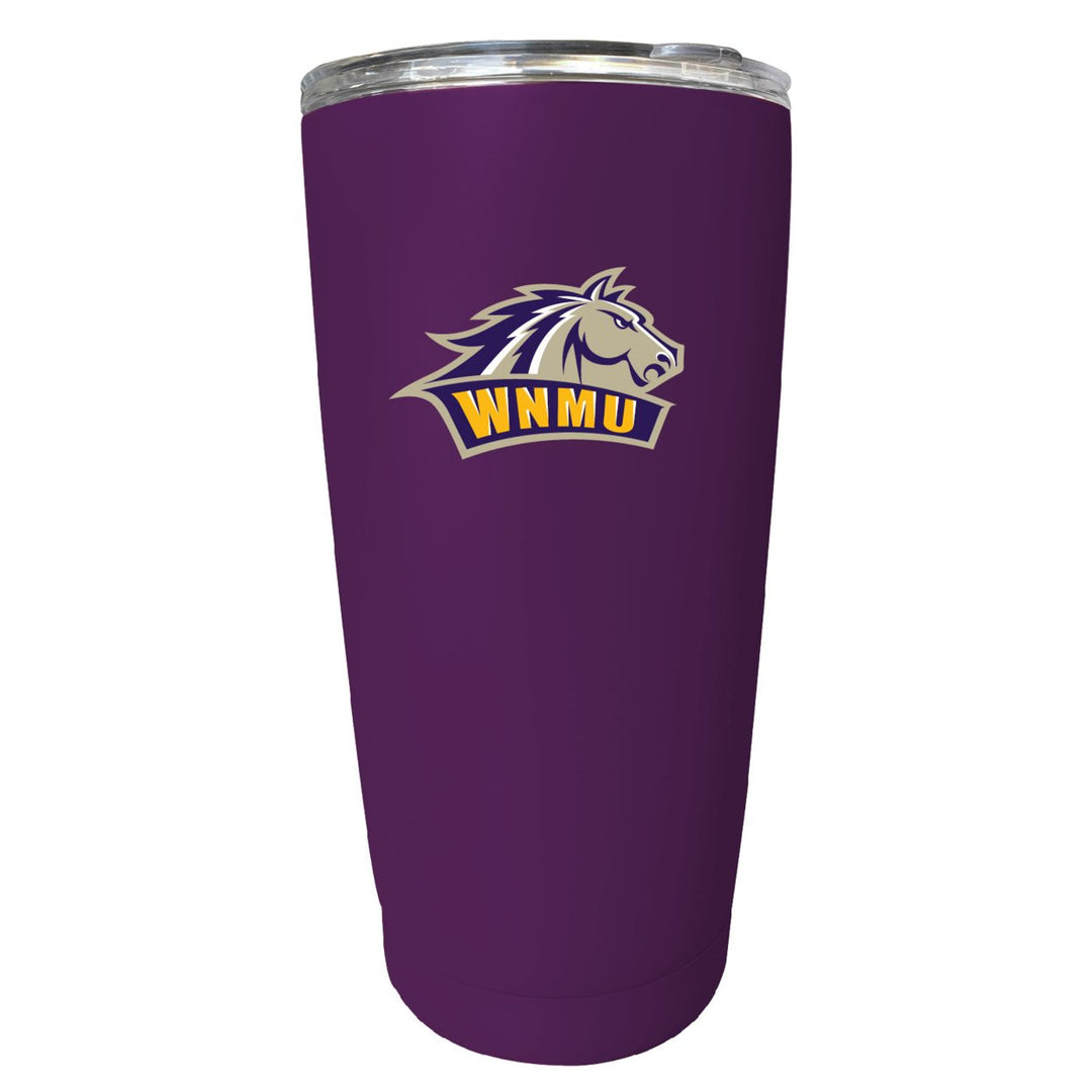 Western Mexico University NCAA Insulated Tumbler - 16oz Stainless Steel Travel Mug Image 2