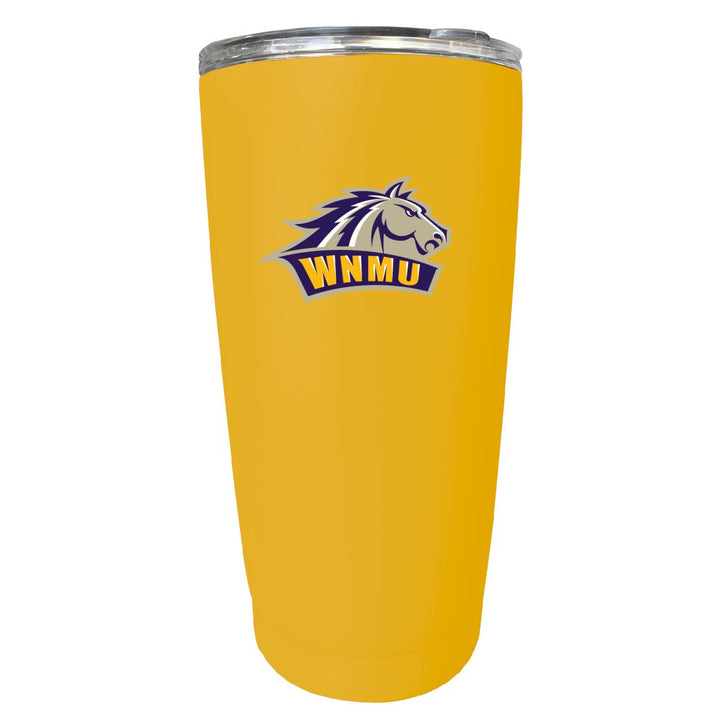 Western Mexico University NCAA Insulated Tumbler - 16oz Stainless Steel Travel Mug Image 4