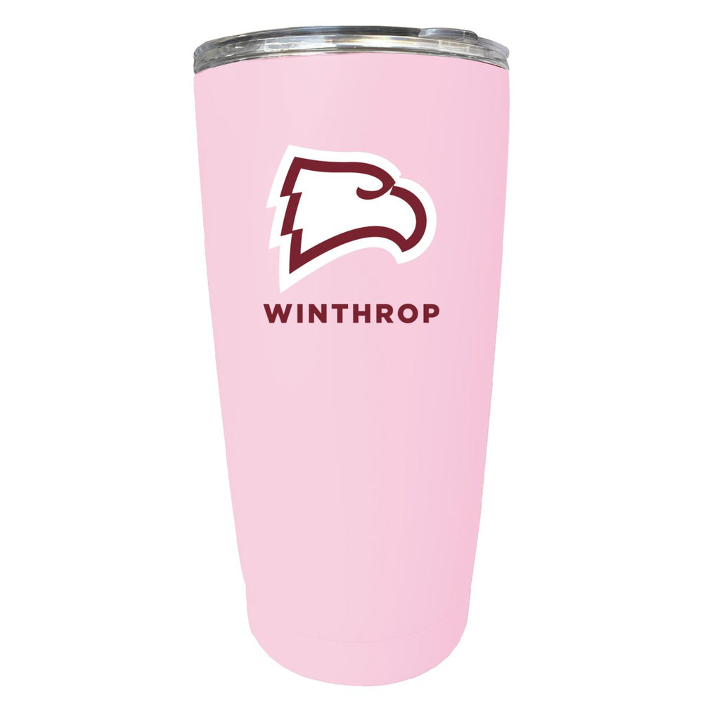 Winthrop University NCAA Insulated Tumbler - 16oz Stainless Steel Travel Mug Image 2