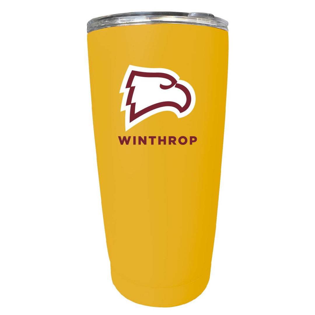 Winthrop University NCAA Insulated Tumbler - 16oz Stainless Steel Travel Mug Image 3