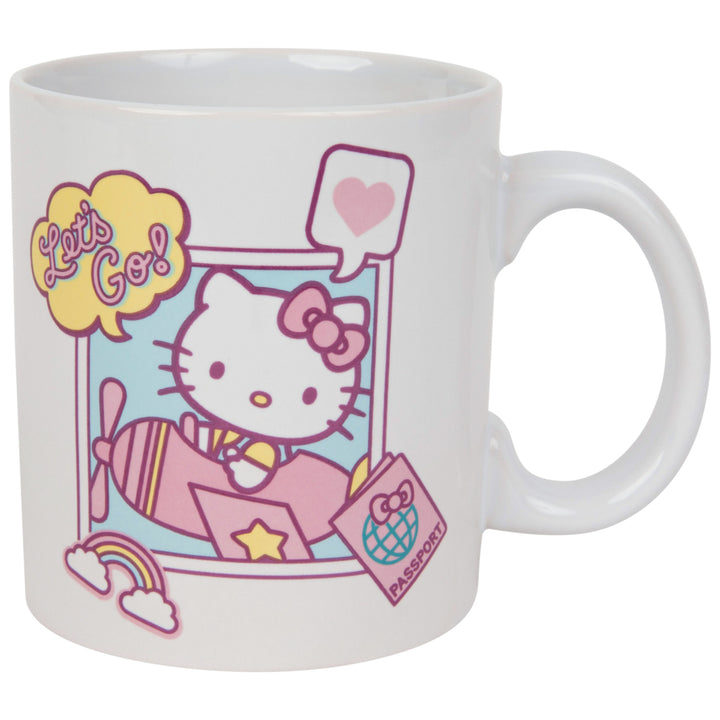 Hello Kitty Lets Go 20oz Jumbo Ceramic Mug Image 2