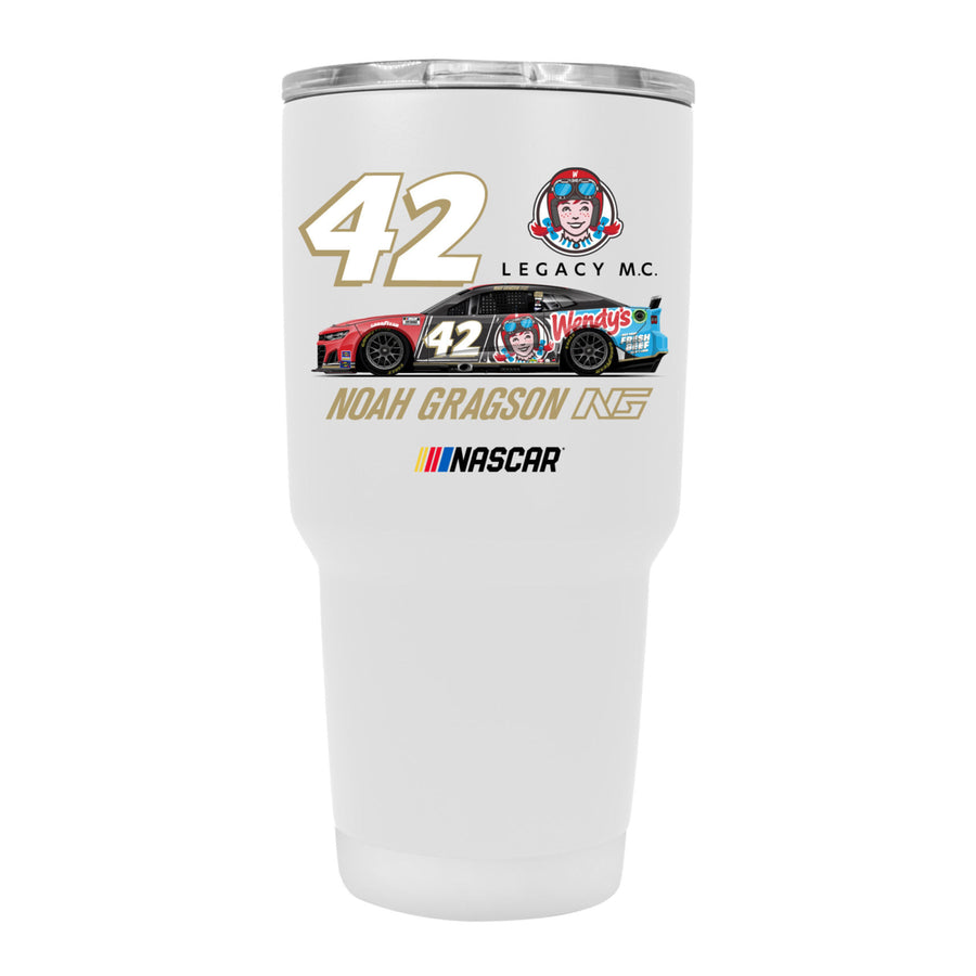 42 Noah Gragson W Officially Licensed 24oz Stainless Steel Tumbler Image 1