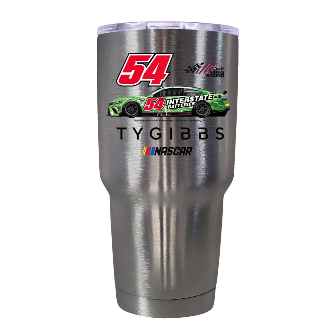 54 Ty Gibbs Officially Licensed 24oz Stainless Steel Tumbler Image 1