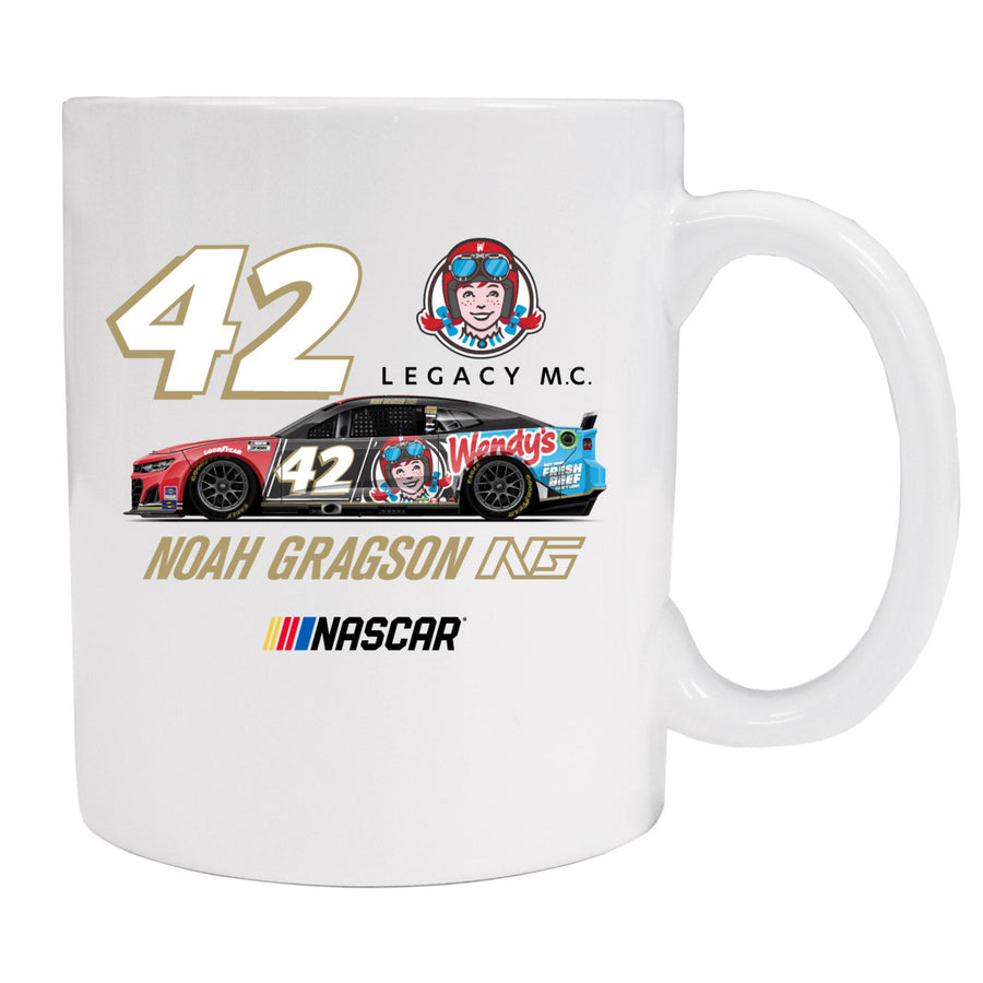 42 Noah Gragson W Ceramic Coffee Mug Image 1