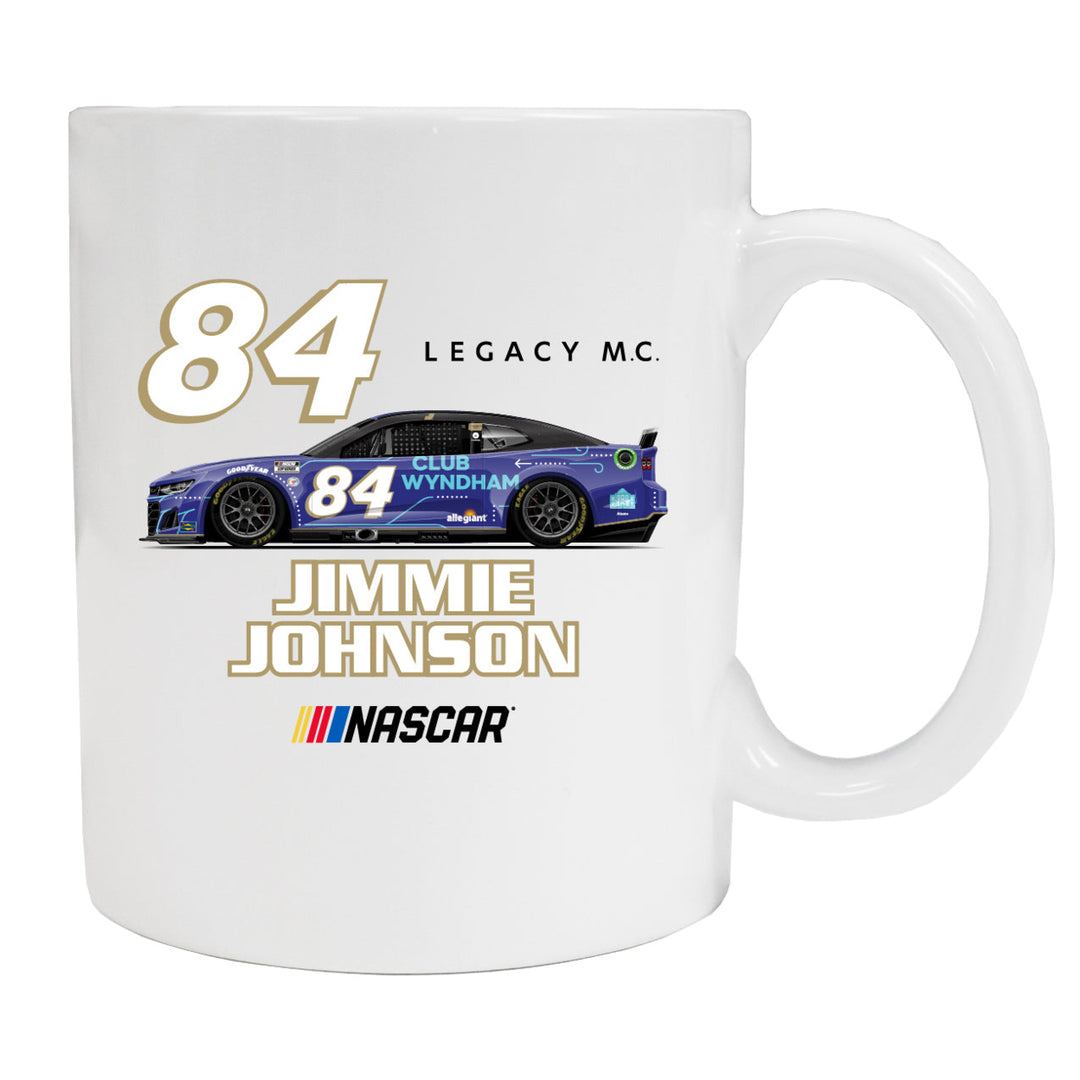 84 Jimmie Johnson WYN Ceramic Coffee Mug Image 1