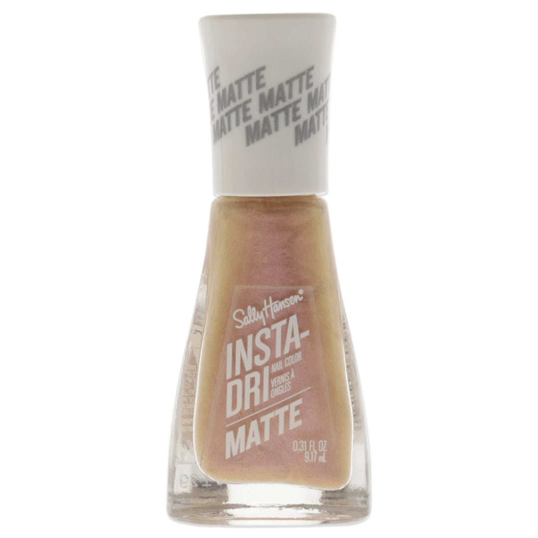 Insta-Dri Nail Color Matte - 017 Rose Flush by Sally Hansen for Women - 0.31 oz Nail Polish Image 1