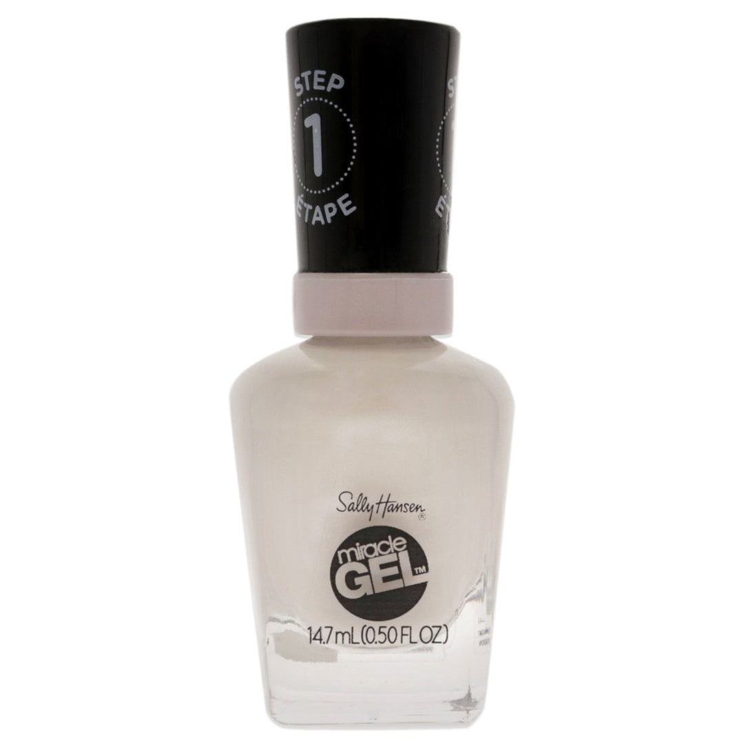 Miracle Gel - 229 Creme de La Creme by Sally Hansen for Women - 0.5 oz Nail Polish Image 1