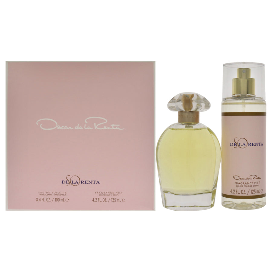 So de la Renta by Oscar De La Renta for Women - 2 Pc Gift Set 3.4oz EDT Spray4.2oz Fragrance Mist Image 1