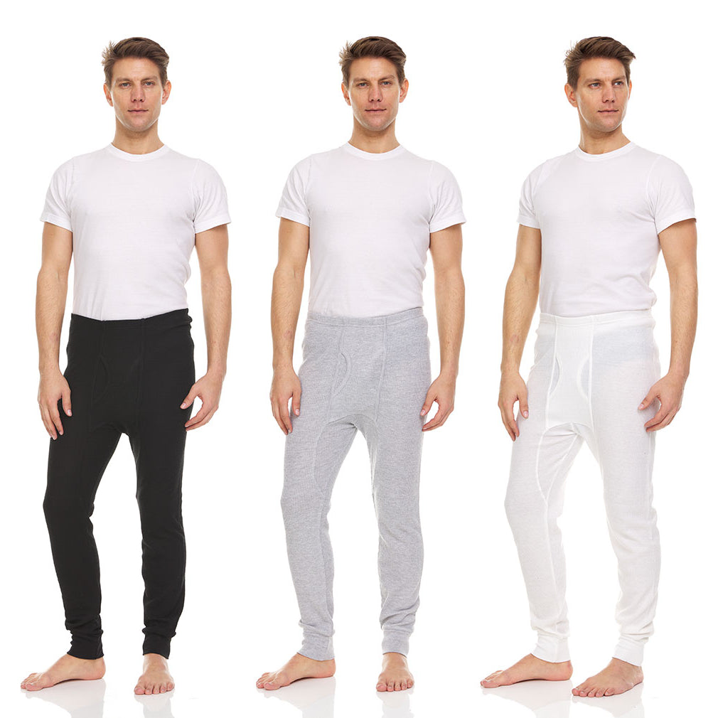 DARESAY Mens Thermal Long John Pants Image 1