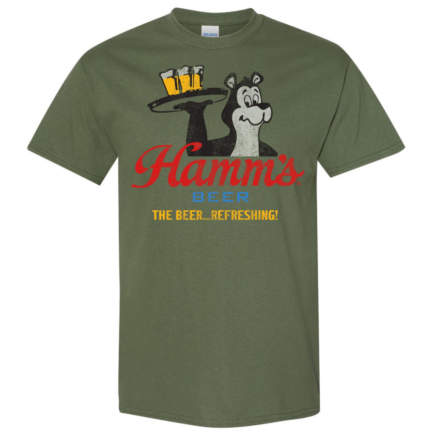 Hamms Beer Bear Refreshing T-Shirt Image 1