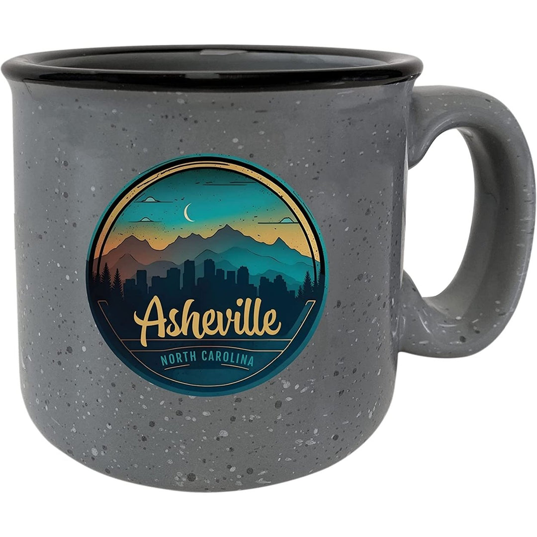 Asheville North Carolina Souvenir 16 oz Ceramic Camping Mug Image 3