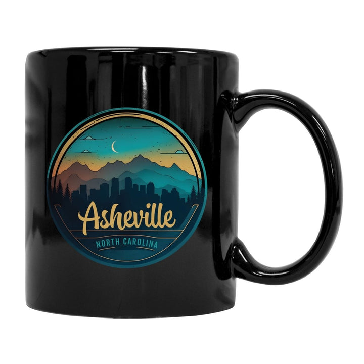 Asheville North Carolina Souvenir 8 oz Ceramic Coffee Mug Image 1