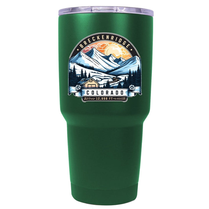 Breckenridge Colorado Souvenir 24 oz Insulated Stainless Steel Tumbler Image 1