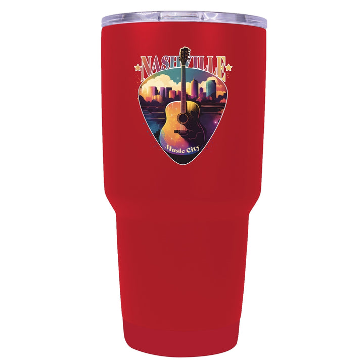 Nashville Tennessee Music City Souvenir 24 oz Insulated Stainless Steel Tumbler Image 6