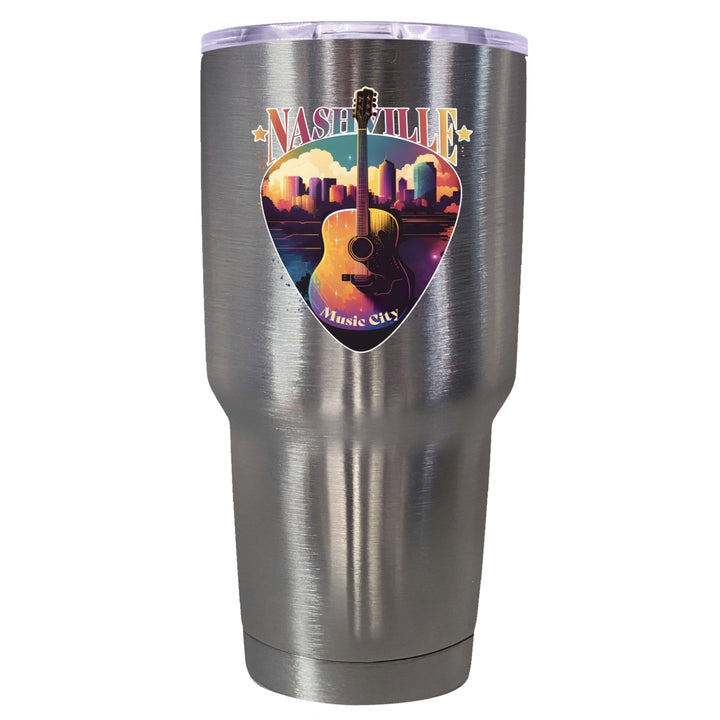 Nashville Tennessee Music City Souvenir 24 oz Insulated Stainless Steel Tumbler Image 8