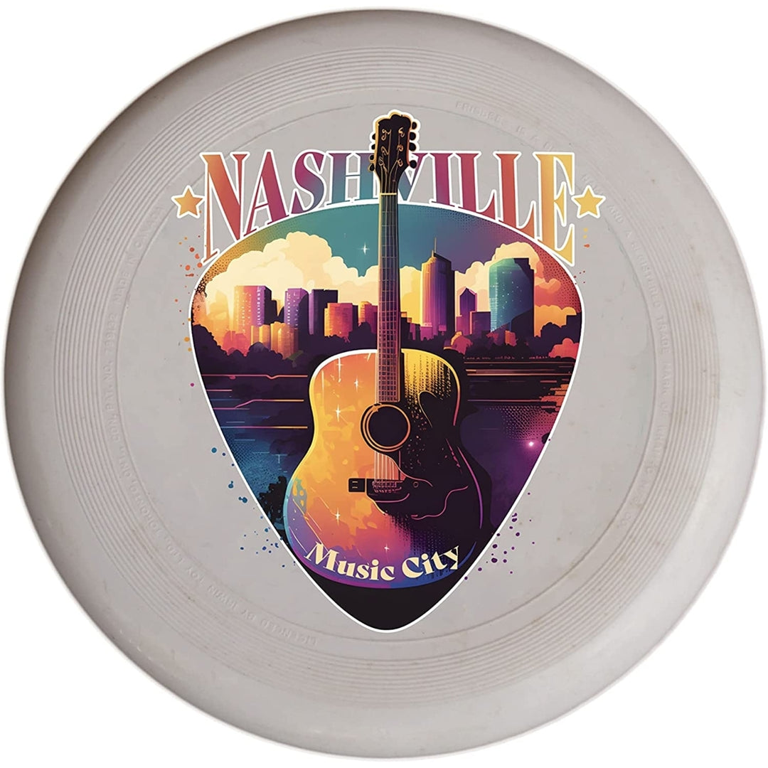 Nashville Tennessee Music City Souvenir Frisbee Flying Disc Image 1